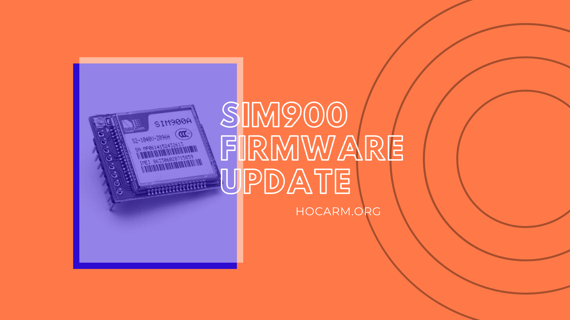 Hướng dẫn cập nhật firmware cho SIM900 | Học ARM