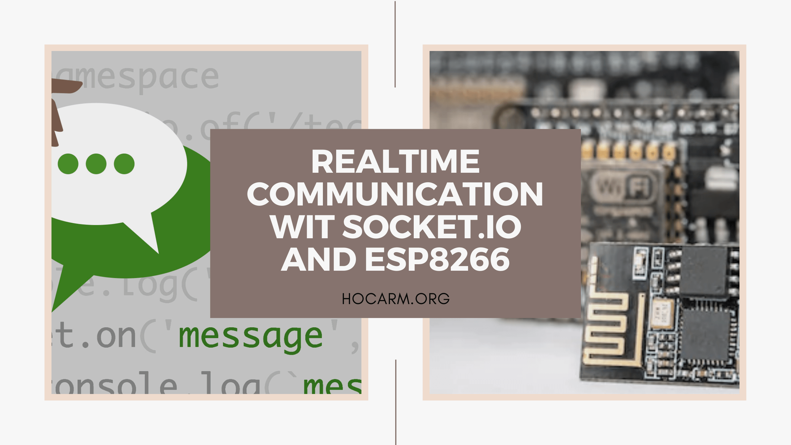 Kết Nối Realtime Dùng SocketIO Và ESP8266